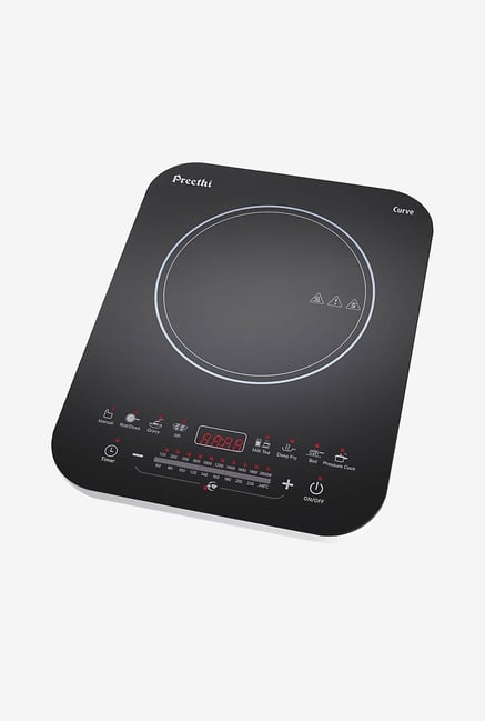Preethi Curve IC120 Induction Cooktop Black Preethi Curve IC120 Induction Cooktop Black