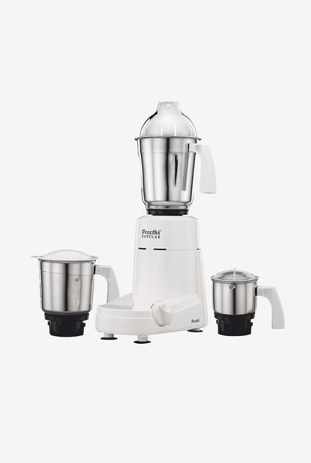 Preethi Popular MG142 750W Mixer Grinder White Preethi Popular MG142 750W Mixer Grinder White