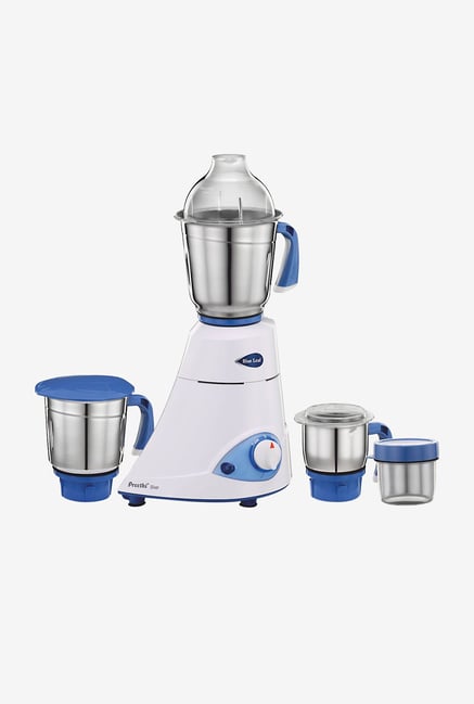 Preethi Blue Leaf - Silver MG149 600W Mixer Grinder White Preethi Blue Leaf - Silver MG149 600W Mixer Grinder White