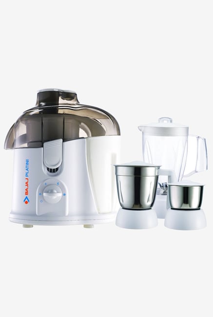 Bajaj Platini PX67J 450 W Juice Extractor White Bajaj Platini PX67J 450 W Juice Extractor White