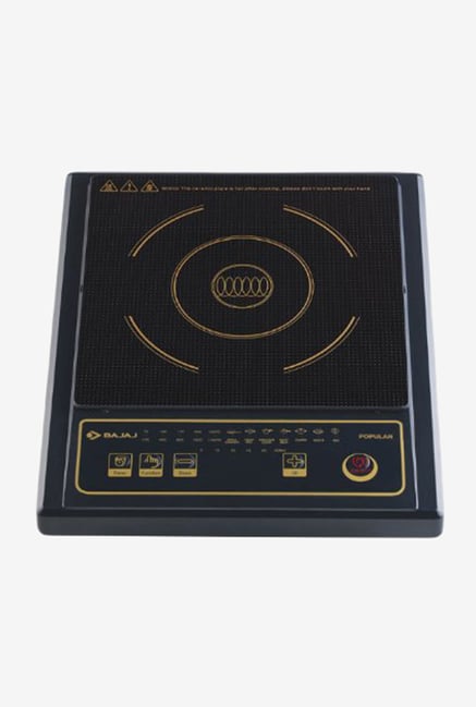 Bajaj Popular 1400W Induction Cooktop Black Bajaj Popular 1400W Induction Cooktop Black