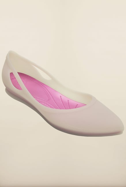 Crocs Rio White Ballerina Crocs Rio White Ballerina