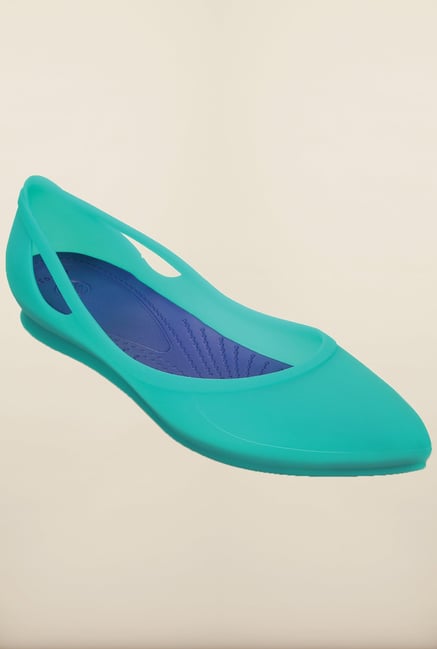 Crocs Rio Turquoise Ballerina Crocs Rio Turquoise Ballerina