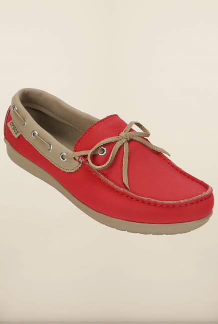 Crocs Wrap Color Lite Coral & Tumbleweed Shoes Crocs Wrap Color Lite Coral & Tumbleweed Shoes