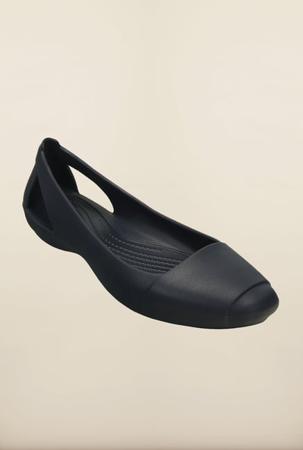 Crocs Sienna Navy Slip-Ons Crocs Sienna Navy Slip-Ons