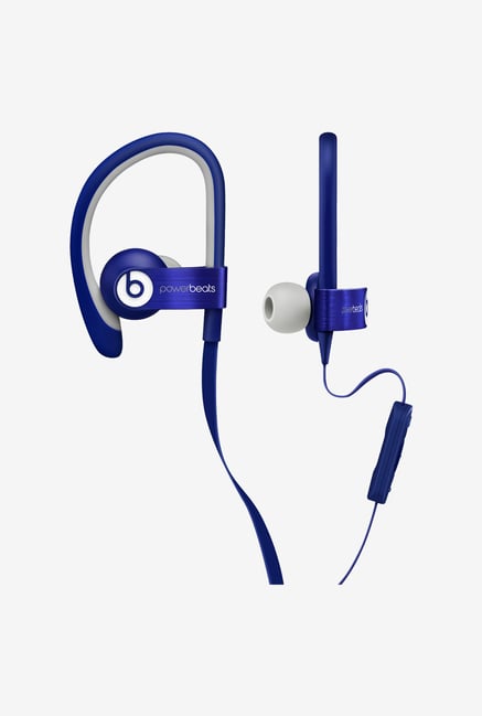 Beats by Dr.Dre PowerBeats2 MHCU2ZM/A In Ear Headphone Blue Beats by Dr.Dre PowerBeats2 MHCU2ZM/A In Ear Headphone Blue