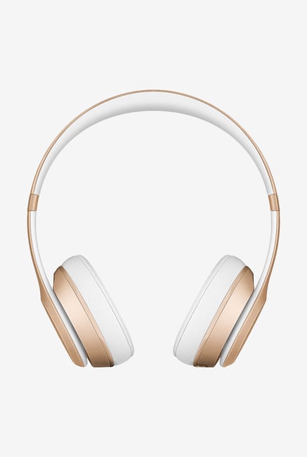 Beats by Dr.Dre Solo2 MKLD2ZM/A On Ear Headphone Gold Beats by Dr.Dre Solo2 MKLD2ZM/A On Ear Headphone Gold