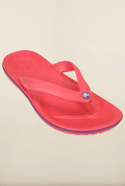 Crocs Poppy & Amethyst Flip Flops Crocs Poppy & Amethyst Flip Flops