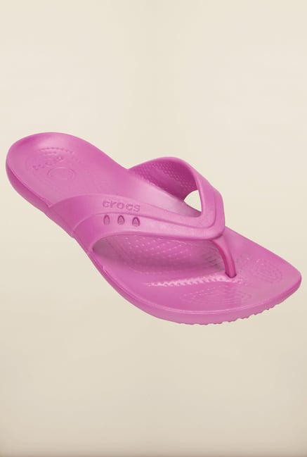Crocs Wild Orchid Flip Flops Crocs Wild Orchid Flip Flops