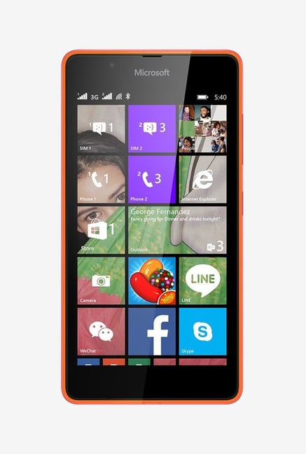 Microsoft Lumia 540 Dual Sim 8 GB (Orange) Microsoft Lumia 540 Dual Sim 8 GB (Orange)