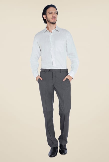 Raymond Beige Solid Linen Shirt Raymond Beige Solid Linen Shirt
