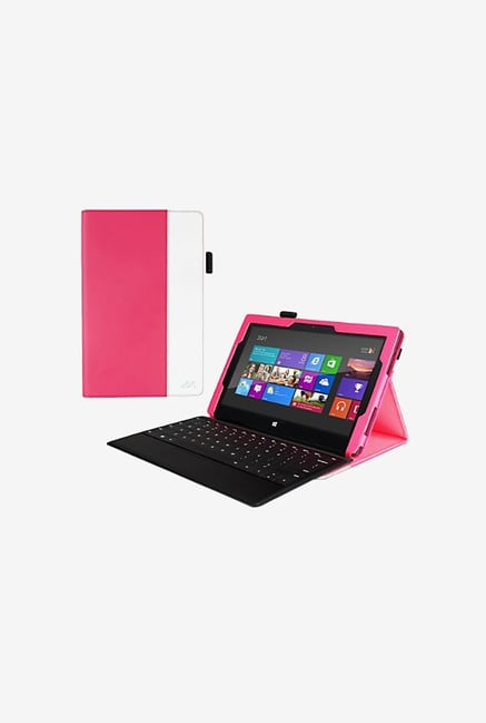 Manvex Leather Case for Microsoft Surface Pro (Pink/White) Manvex Leather Case for Microsoft Surface Pro (Pink/White)