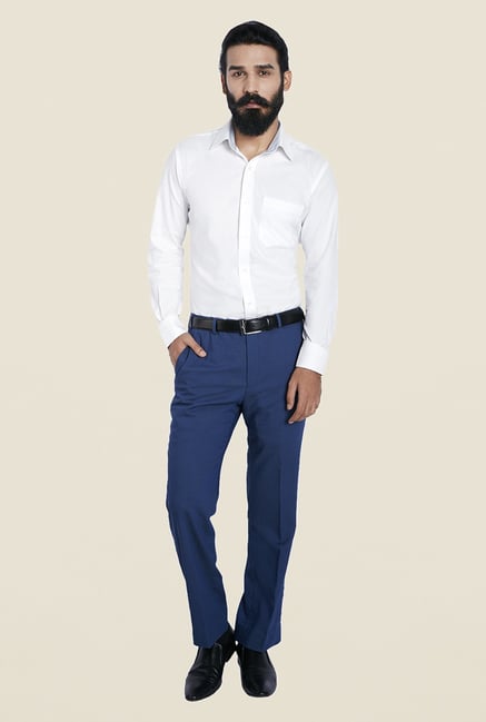 Raymond White Printed Formal Shirt Raymond White Printed Formal Shirt