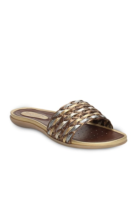 La Briza Copper & Gold Casual Sandals La Briza Copper & Gold Casual Sandals