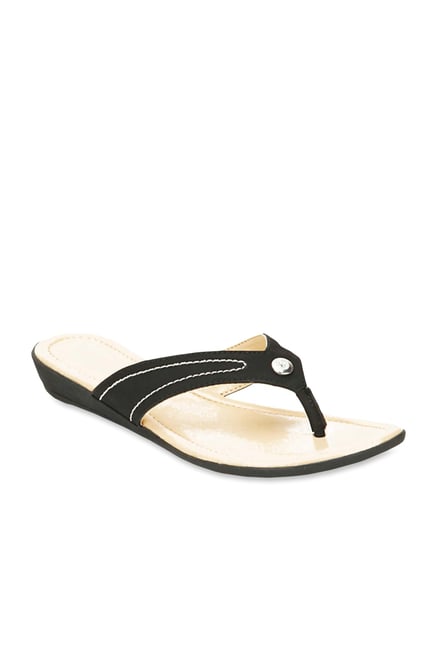 La Briza Black Thong Sandals La Briza Black Thong Sandals