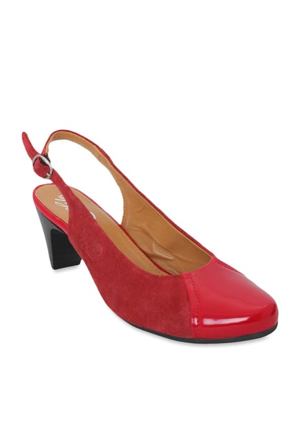 La Briza Red Back Strap Sandals La Briza Red Back Strap Sandals