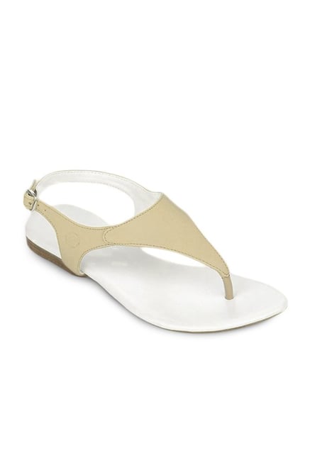 La Briza Beige Back Strap Sandals La Briza Beige Back Strap Sandals