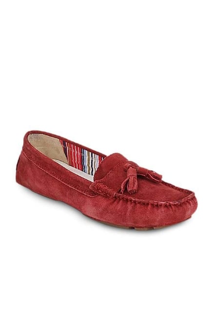 La Briza Red Casual Loafers La Briza Red Casual Loafers