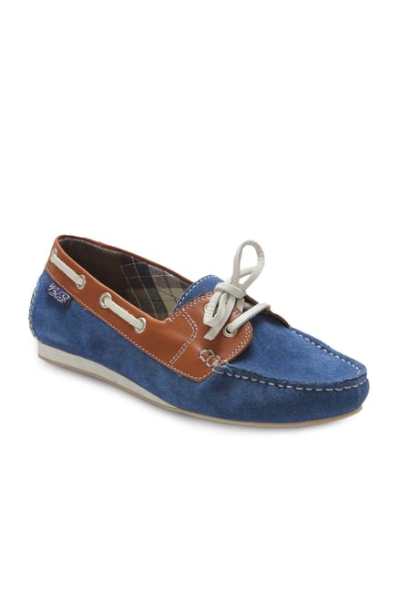 La Briza Blue & Brown Boat Shoes La Briza Blue & Brown Boat Shoes