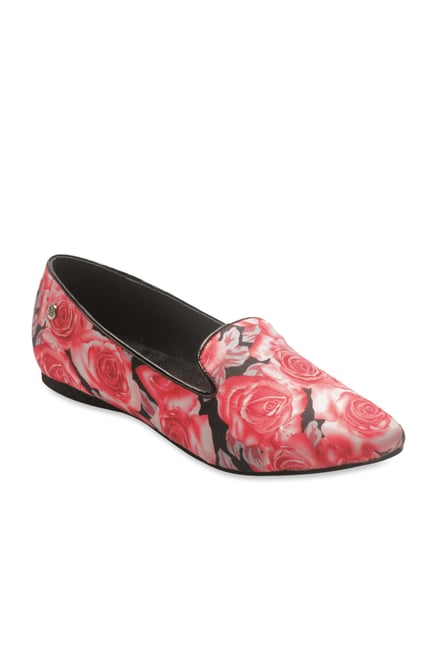 La Briza Red & Black Casual Shoes La Briza Red & Black Casual Shoes