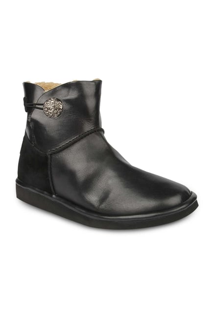 La Briza Black Flat Gumboots La Briza Black Flat Gumboots