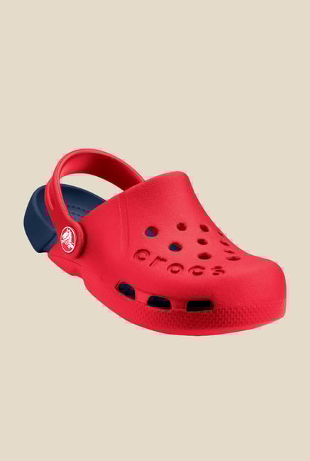 Crocs Electro Red & Navy Clogs Crocs Electro Red & Navy Clogs