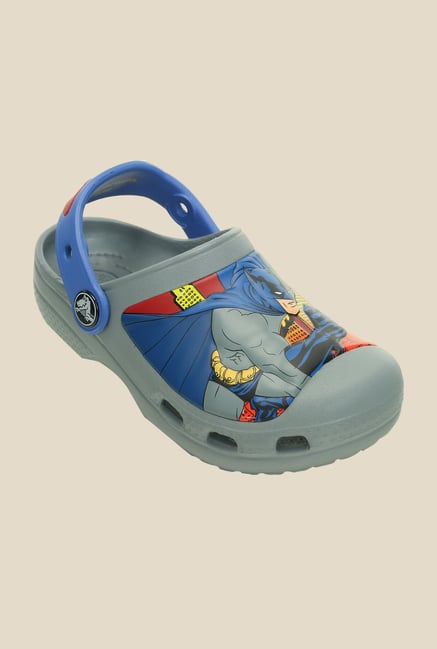 Crocs CC Batman Concrete & Blue Clogs Crocs CC Batman Concrete & Blue Clogs