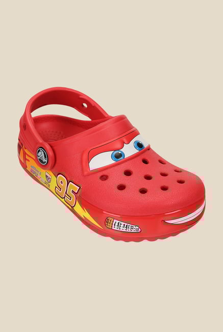 Crocs Lights Disney Cars Red Clogs Crocs Lights Disney Cars Red Clogs