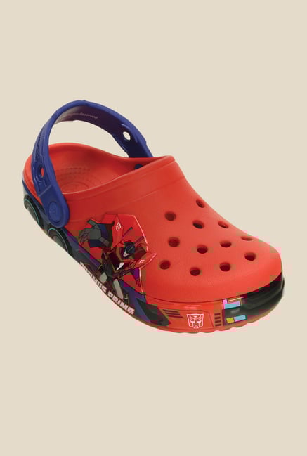 Crocs CB Transformers Optimus Prime Flame & Blue Clogs Crocs CB Transformers Optimus Prime Flame & Blue Clogs
