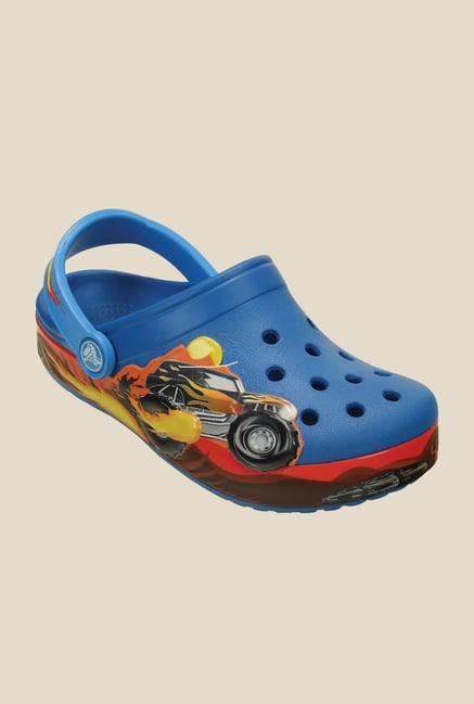 Crocs Crocband Monster Truck Ultramarine and Red Clogs Crocs Crocband Monster Truck Ultramarine and Red Clogs