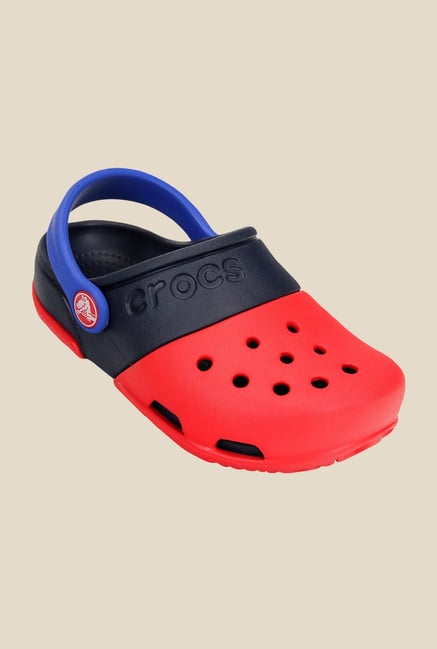 Crocs Electro II Red and Navy Clogs Crocs Electro II Red and Navy Clogs
