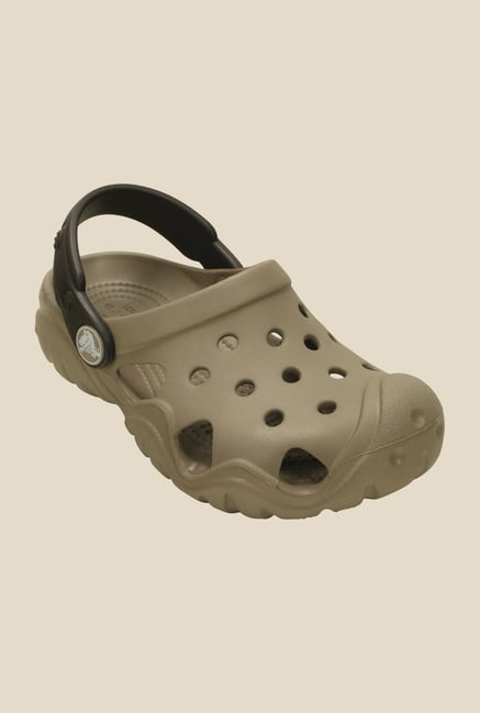 Crocs Swiftwater Mushroom & Espresso Clogs Crocs Swiftwater Mushroom & Espresso Clogs