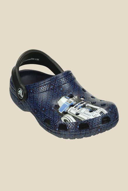 Crocs Classic Disney Star Wars R2D2 C3PO Nautical Navy Clogs Crocs Classic Disney Star Wars R2D2 C3PO Nautical Navy Clogs