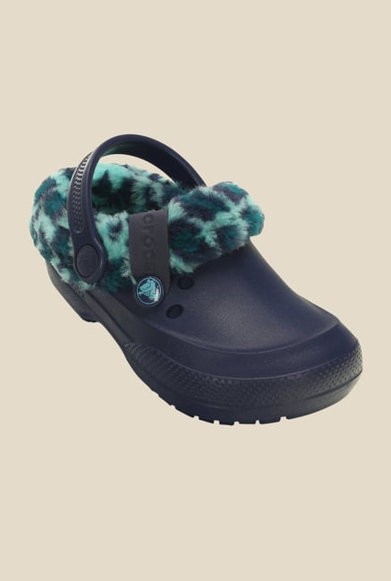 Crocs Blitzen II Nautical Navy & Pool Clogs Crocs Blitzen II Nautical Navy & Pool Clogs