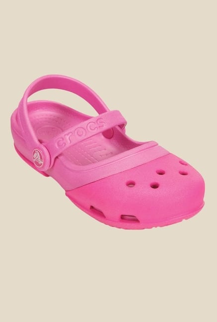 Crocs Electro II MJ PS Neon Magenta Sling Back Sandals Crocs Electro II MJ PS Neon Magenta Sling Back Sandals