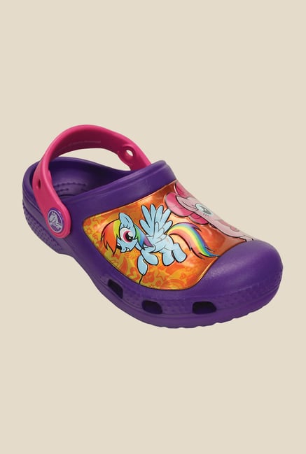 Crocs CC My Little Pony Neon Purple Clogs Crocs CC My Little Pony Neon Purple Clogs