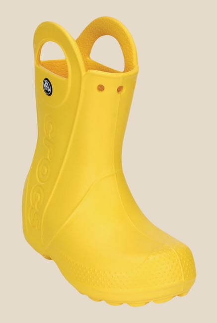 Crocs Handle It Yellow Casual Boots Crocs Handle It Yellow Casual Boots
