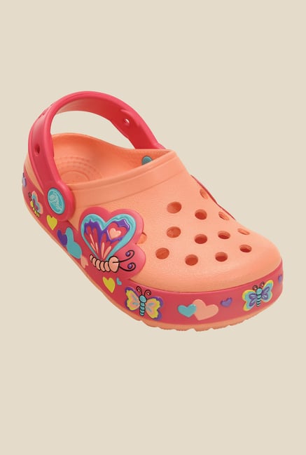 Crocs Lights Butterfly PS Melon & Poppy Clogs Crocs Lights Butterfly PS Melon & Poppy Clogs