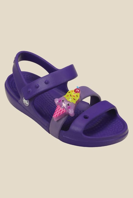 Crocs Keeley Sweets LED Ultraviolet Floater Sandals Crocs Keeley Sweets LED Ultraviolet Floater Sandals