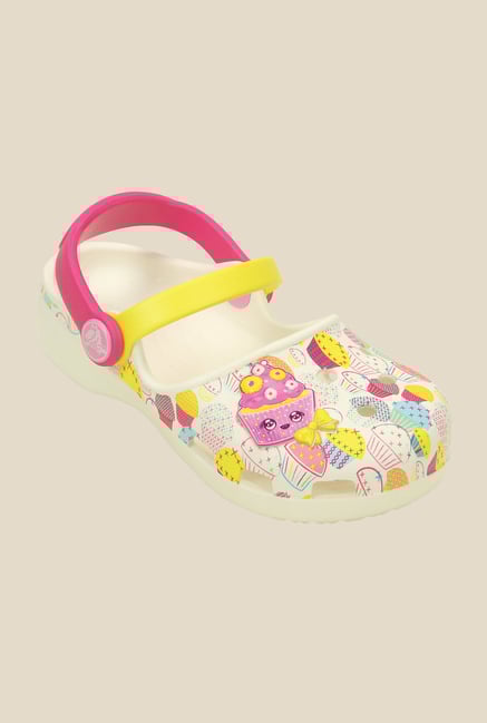Crocs Karin Cupcake Beige & Pink Clogs Crocs Karin Cupcake Beige & Pink Clogs