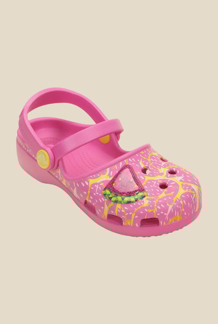 Crocs Karin Watermelon Party Pink Clogs Crocs Karin Watermelon Party Pink Clogs