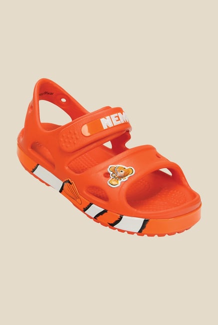 Crocs Crocband II Disney FindingDory Orange Floater Sandals Crocs Crocband II Disney FindingDory Orange Floater Sandals