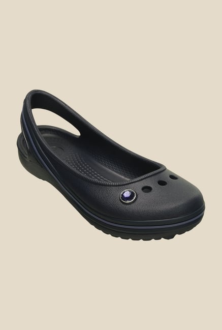 Crocs Genna II Gem Navy & Bijou Blue Sling Back Sandals Crocs Genna II Gem Navy & Bijou Blue Sling Back Sandals
