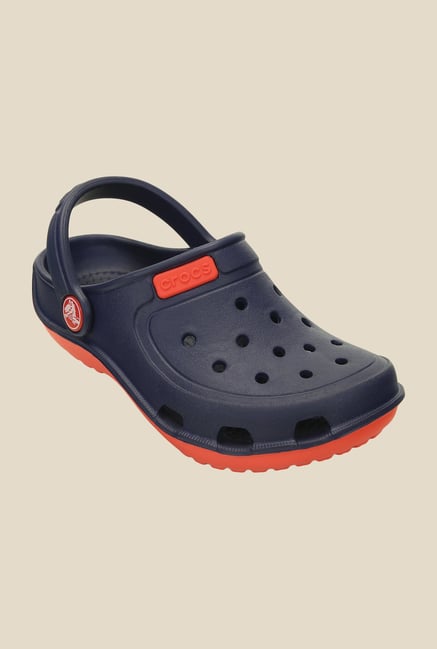 Crocs Duet Wave Nautical Navy Clogs Crocs Duet Wave Nautical Navy Clogs