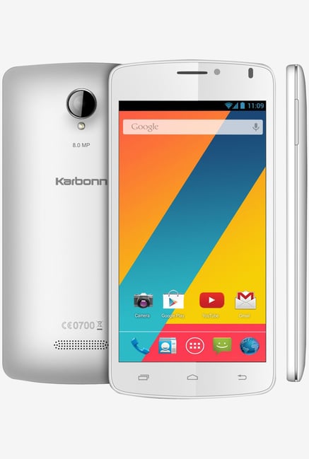 Karbonn Titanium S10 4GB Android Phone (White) Karbonn Titanium S10 4GB Android Phone (White)