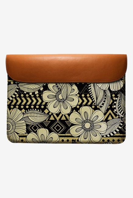 DailyObjects Floral Ink MacBook Pro 15 Envelope Sleeve DailyObjects Floral Ink MacBook Pro 15 Envelope Sleeve