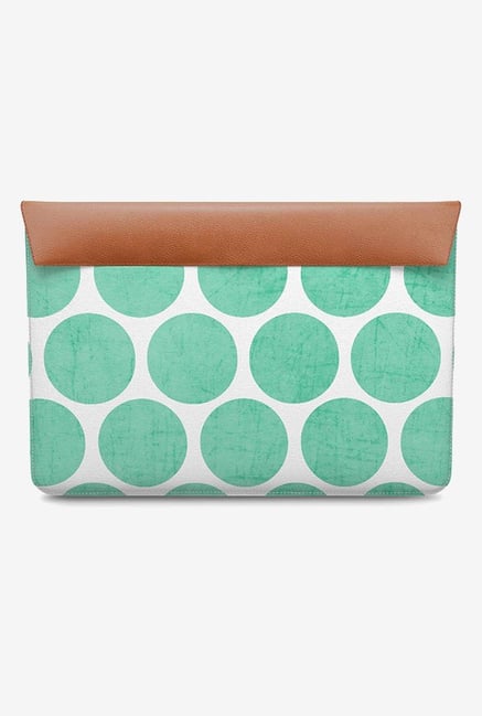 DailyObjects Mint Polka Dots MacBook Air 13 Envelope Sleeve DailyObjects Mint Polka Dots MacBook Air 13 Envelope Sleeve