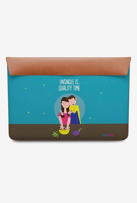 DailyObjects Quality Time MacBook Pro 13 Envelope Sleeve DailyObjects Quality Time MacBook Pro 13 Envelope Sleeve