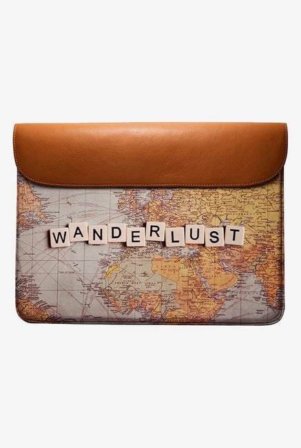 DailyObjects Wanderlust Map MacBook Air 13 Envelope Sleeve DailyObjects Wanderlust Map MacBook Air 13 Envelope Sleeve