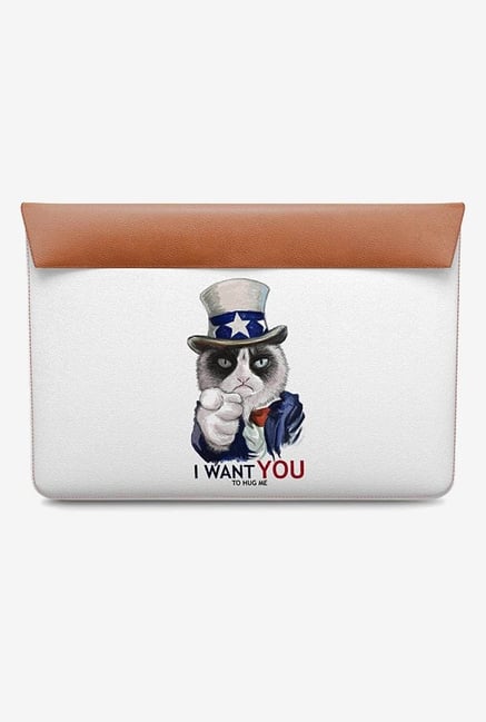 DailyObjects Uncle Sam Cat MacBook Pro 13 Envelope Sleeve DailyObjects Uncle Sam Cat MacBook Pro 13 Envelope Sleeve